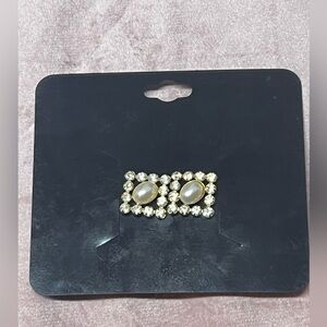 Elegant Gold and Silver Stud Earrings